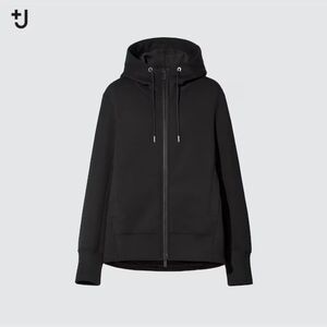 +J (UNIQLO X Jil Sander Dry Sweat Full-Zip Long-Sleeve Hoodie